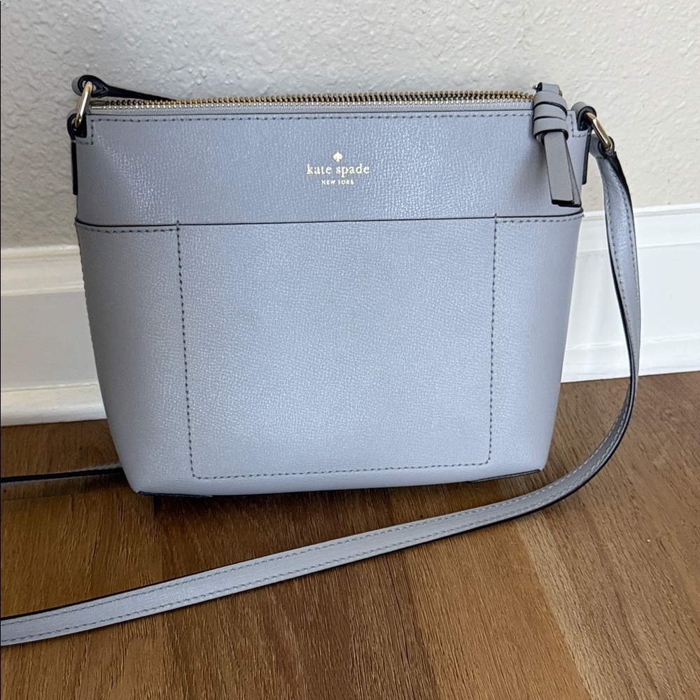 Kate Spade Light Gray Crossbody Bag